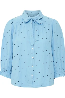 Blouse with long sleeve