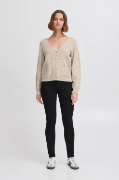 IHBANISE Knitted cardigan