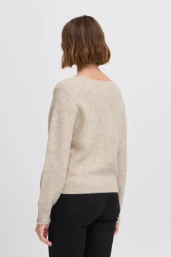 IHBANISE Knitted cardigan