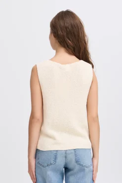 IHBLONDS Knitted waistcoat