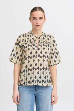 IHEMMERETTA Blouse with short sleeve