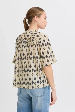 IHEMMERETTA Blouse with short sleeve