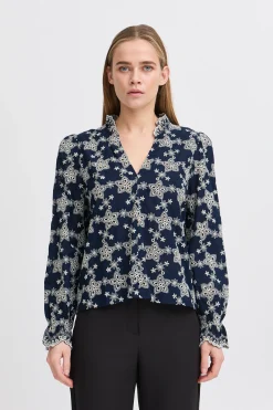 IHFLUNA Blouse with long sleeve
