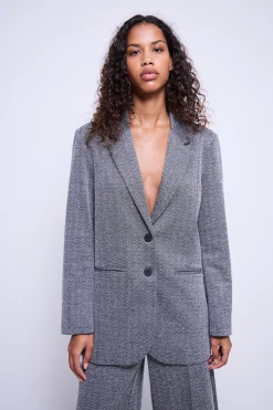 IHKATE JACQUARD OVERSIZE Blazer