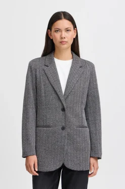 IHKATE JACQUARD OVERSIZE Blazer
