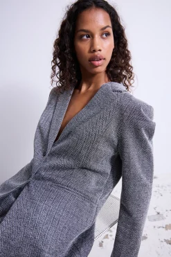 IHKATE JACQUARD OVERSIZE Blazer