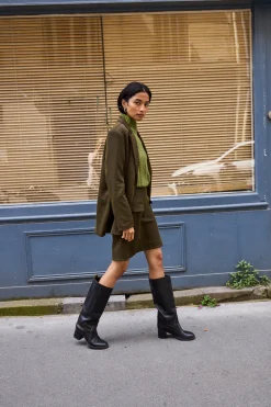 IHKATE JACQUARD OVERSIZE Blazer