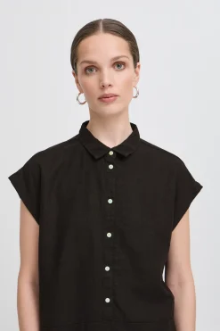 IHLINNO Blouse with short sleeve