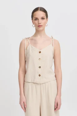 IHLINNO Sleeveless blouse