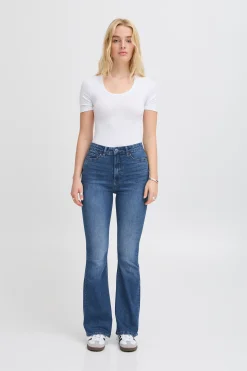 IHTWIGGY FLAIRED HIGH WAIST Jeans