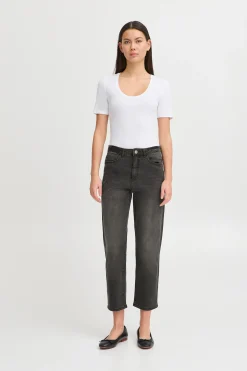 IHTWIGGY RAVEN Ankle Jeans