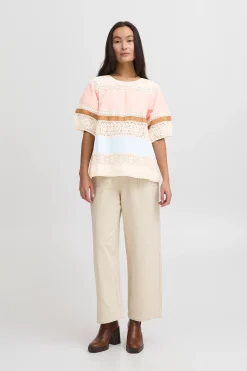 IRALICE Blouse with short sleeve