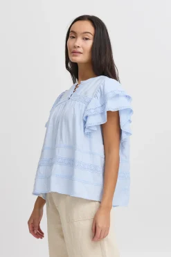 IRDEMI Blouse with short sleeve