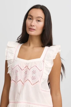 IREMILY Blouse with short sleeve