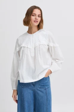 IRLAUREN Blouse with long sleeve