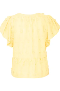 IRLIANE Blouse with short sleeve