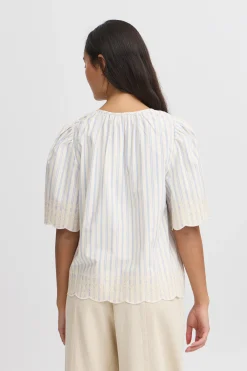 IRMAJA Blouse with short sleeve