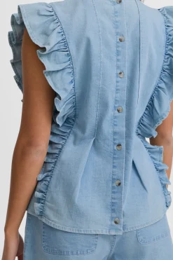 IRTRICA Sleeveless blouse