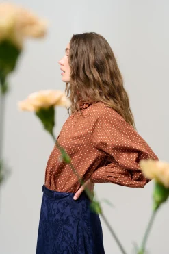 IRVIOLETT Blouse