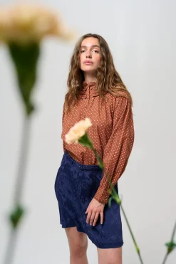 IRVIOLETT Blouse